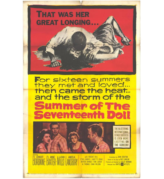 Posterazzi Summer Of The Seventeenth Doll Movie Poster On Paper Print Wayfair